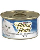 Fancy Feast Pâté Ocean Whitefish & Tuna Feast Cat Food [85g]