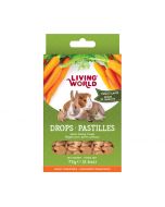 Living World Drops Carrot Flavour [75g]