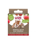 Living World Mineral Block Apple Flavour [40g]