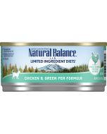 Natural Balance Chicken & Green Pea (156g)