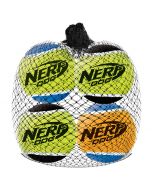 Nerf Dog Squeaker Tennis Ball X-Small (4 Pack)