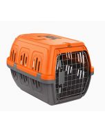 Pawise Travel Kennel Orange, 19x13x11" -Small