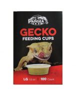 Pangea Gecko Feeding Cups, Large - 100 Cups