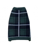 Pawise Green Plaid Sweater, 12"