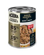 Acana Premium Chunks Duck Recipe in Bone Broth Dog Food [363g]
