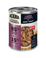 Acana Premium Chunks Lamb Recipe in Bone Broth Dog Food [363g]