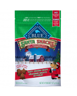 Blue Holiday Santa Snacks Soft-Moist Bits Dog Treats [127g]