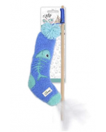 All For Paws Cat Sock Wand Fish
