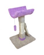 TomCat Half Pipe Scratching Post with Sisal [2'] (Assorted Colours) TCS91