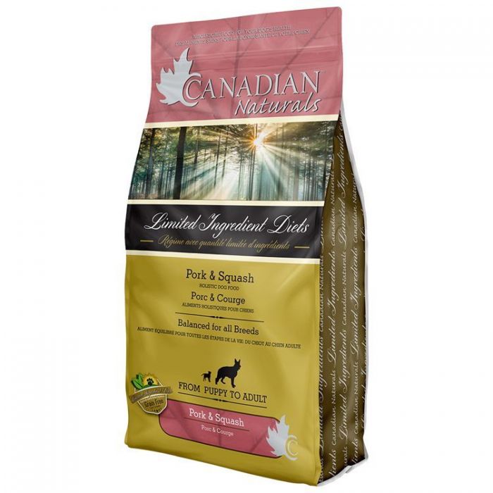 Canadian Naturals Pork Squash Dog Food 5lb