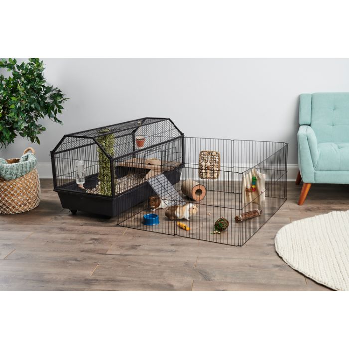 Rabbit habitat with play yard sales