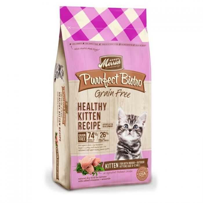 Merrick Purrfect Bistro Grain Free Healthy Kitten Recipe