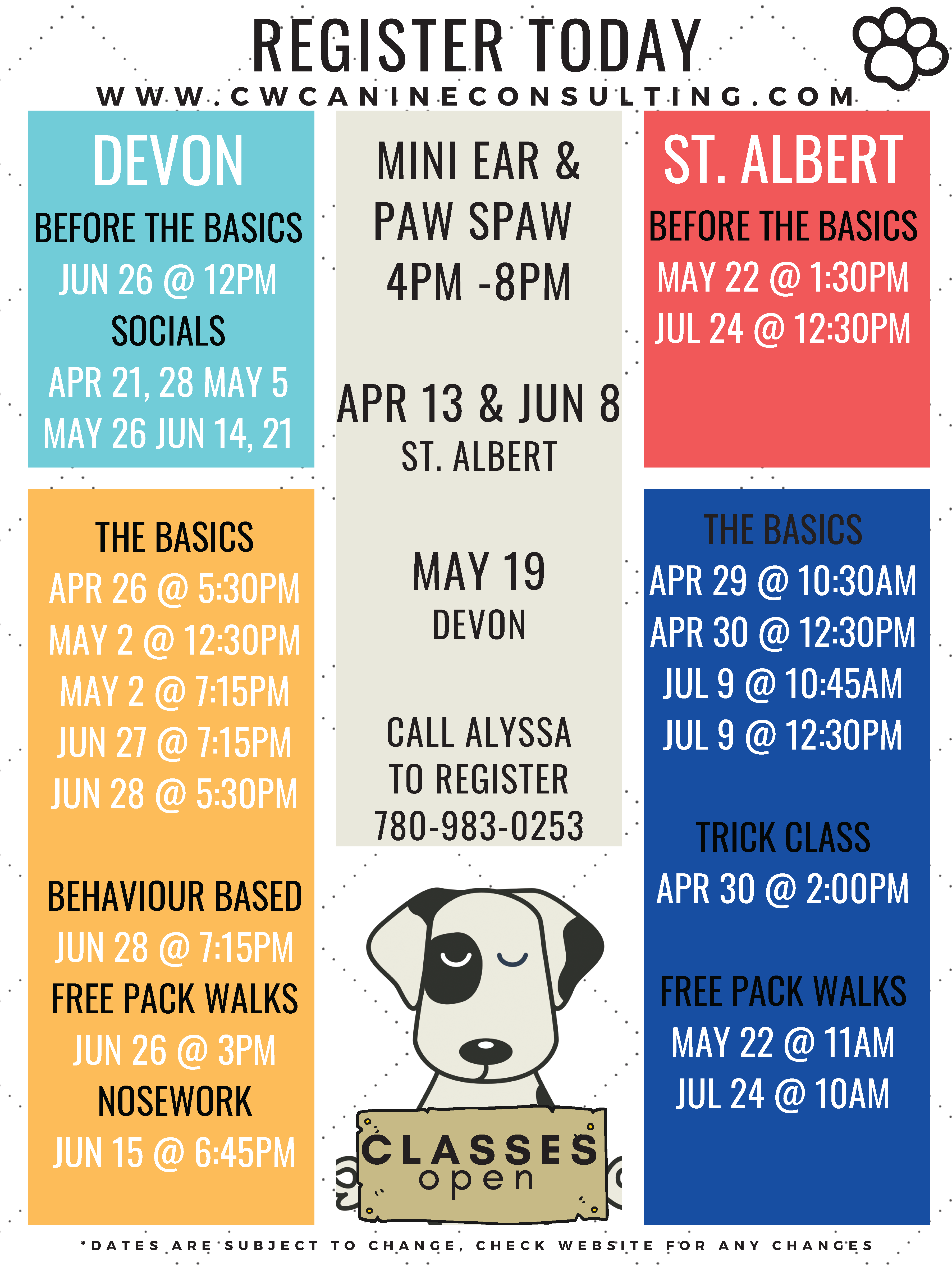 Dog Training in St. Albert
